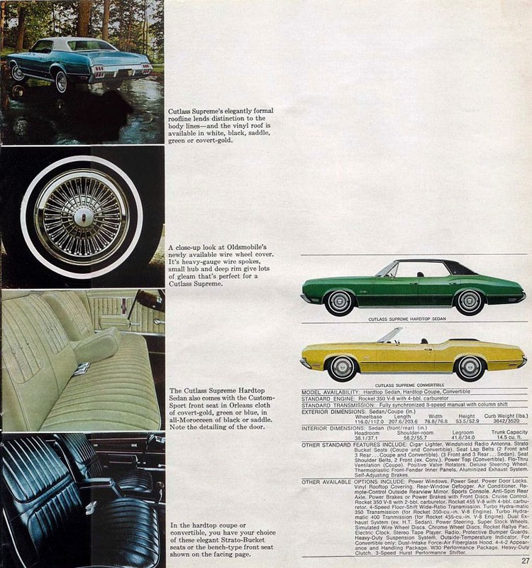 1972 Oldsmobile Full-Line Brochure Page 4
